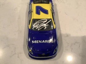 ROBBY GORDON AUTOGRAPHED 2009 TOYOTA CAMRY MENARDS DIECAST & CARD - Picture 1 of 17