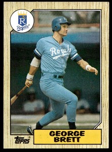 1987 Topps 400 George Brett   Kansas City Royals  Baseball Card