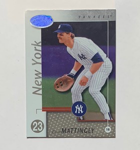 2002 LEAF CERTIFIED DON MATTINGLY  #27 New York Yankees