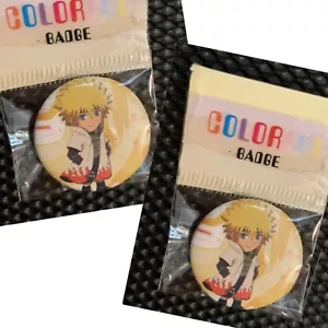 Dragon Ball Z Button Pin Lot 2 Naruto Mystery Pick Random 1” Badge New Sealed - Picture 1 of 8
