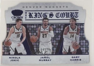 2019 Panini Crown Royale The King's Court Blue /75 Gary Harris Jamal Murray #20