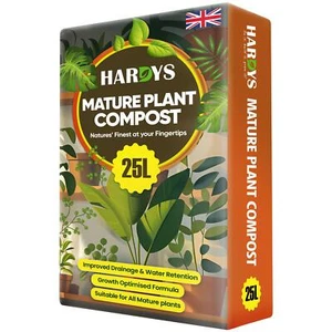 Garden Indoor Mature Plant Houseplant Final Potting Compost, John Innes No 3 25L - Picture 1 of 9