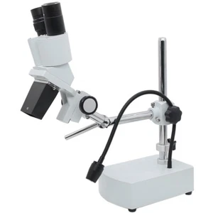 230mm Long Working Distance 10X Stereo Microscope with Adjustable LED Illuminate - Picture 1 of 7
