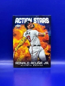 2023 Topps Update Ronald Acuna Jr. Action Stars #ASC5 Atlanta Braves - Picture 1 of 2