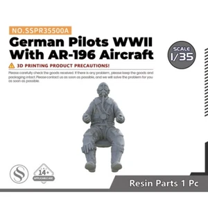 SSMODEL SSPR35500A 1/35 German Pilots WWII FOR AR-196 Aircraft - Picture 1 of 3
