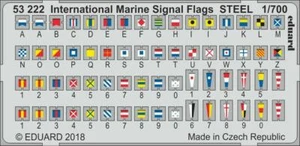 eduard 53222 1/700 International Marine Signal Flags Steel (Painted) - Picture 1 of 1