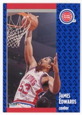 1991-92 Fleer James Edwards #60