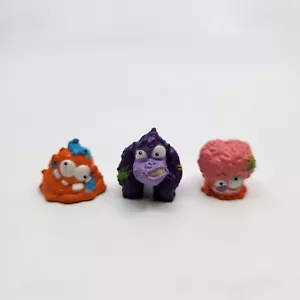 3 Zuru Smashers Gross Out Mini Figures Awful Ape Poopie Brain Drain Pre-owned - Picture 1 of 4