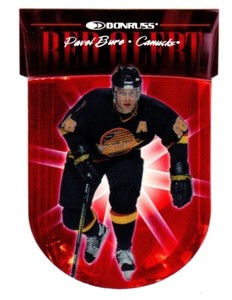 1997-98 Donruss RED ALERT #6 Pavel Bure SERIAL #3352/5000 VANCOUVER CANUCKS