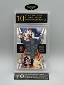 2007 Fleer Ultra Comparisions New England Patriots TOM BRADY #UC-QB mint LRG 10 - Picture 1 of 2