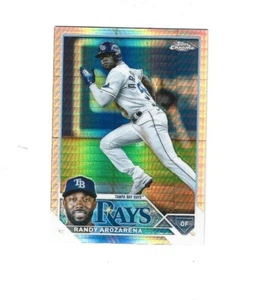 2023 Topps Chrome Prism Refractors #59 Randy Arozarena TAMPA RAYS - Picture 1 of 1