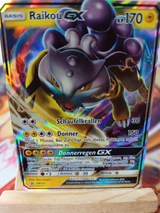 Raikou GX SM121 Black Star Promo Deutsch EX Pokemon - Bild 1 von 1