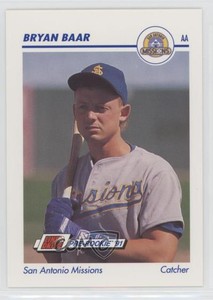 1991 Line Drive Pre-Rookie AA Bryan Baar #528