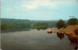 Postal de West River Brattleboro, Vermont VT c1970 - Imagen 1 de 2