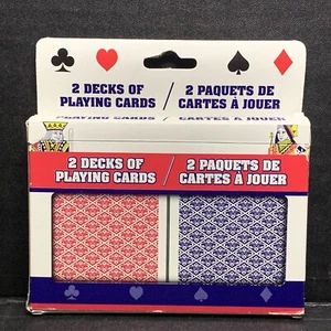 Greenbrier 2 Decks Of Playing Cards (Red/Blue) - Picture 1 of 7