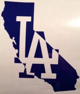 Los Angeles Dodgers 2024 World Series Baseball Yeti Cup Vinyl Decal Sticker - Picture 1 of 1