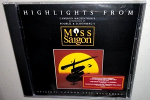 Highlights from MISS SAIGON CD Original London Cast Soundtrack - NEW - Foto 1 di 4