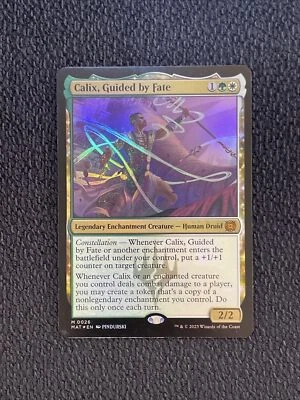 MTG Calix Guided By Fate 0026 Foil March of the Machine: Aftermath Magic NM - Image 1 of 4