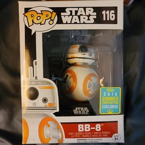 Funko Pop! Star Wars #116 BB-8 Bobble Head 2016 Summer Convention Exclusive - Imagen 1 de 6