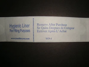 New Protective Hygienic Adhesive Liners Strips Lingerie Bikini Swimwear Qty 50 - Picture 1 of 1