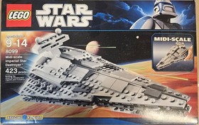 New In Box Lego Star Wars Imperial Star Destroyer MIDI Scale #8099 Sealed 2010
