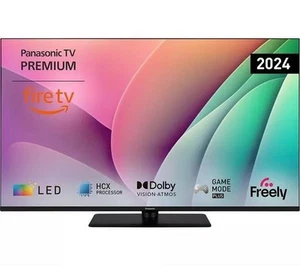 PANASONIC TV-50W80AEY 50" Smart 4K Ultra HD HDR QLED TV - REFURB-A - Picture 1 of 2