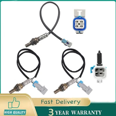 Sensor de oxígeno O2 aguas arriba+aguas abajo 3 piezas para Chevrolet Impala 3,9 L 2006 2007 2006-11 Foto 1 de 4
