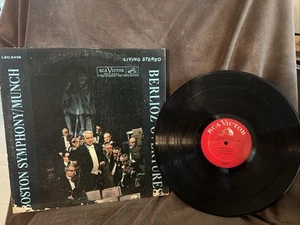 MUNCH BERLIOZ Overtures Boston SO / RCA LSC-2438 SD Stereo LP 1961 - Picture 1 of 2
