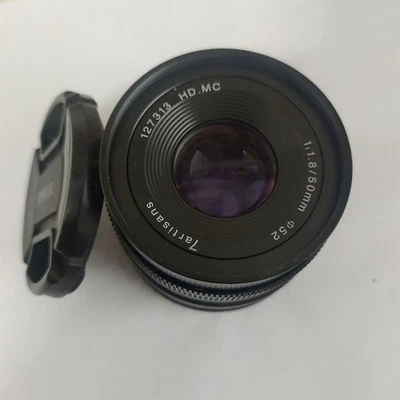 7artisans 50mm F1.8 Manual Fixed Lens for Sony E Mount A7 A7II A7R NEX Black - Image 1 of 4