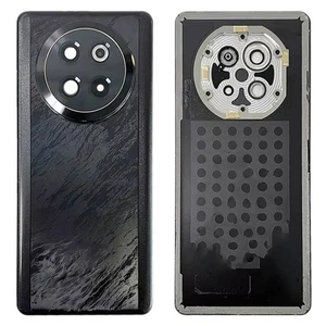 For ZTE Axon 60 Ultra A2025H Back Cover with Camera Lens Cover(Black) - Photo 1 sur 1