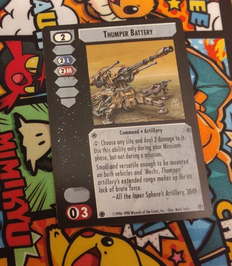 Battletech CCG TCG: Thumper Battery (CE) - Image 1 of 1