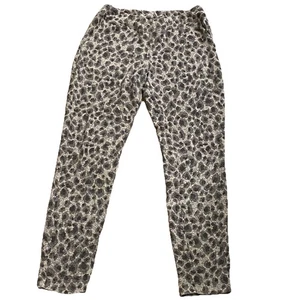 Soma Cool Nights XS Pijama Jogger Parte Inferior Pantalones Animal Estampado Leopardo Gris Suave - Imagen 1 de 8