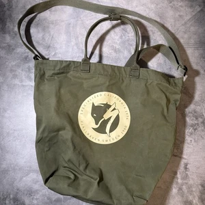 Borsa Fjallraven Specialized Cave Tote Bag Verde USATA/buone condizioni - Foto 1 di 3