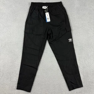 adidas Originals Cargo Hose Herren M Schwarz Trefoil Logo Freizeit Track IT8175 - Bild 1 von 12