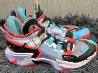 Nike Jordan Why Not Zer0.5 GS Sz 7Y Basketball Shoes DC3643-500 Purple Youth - Image 1 of 4