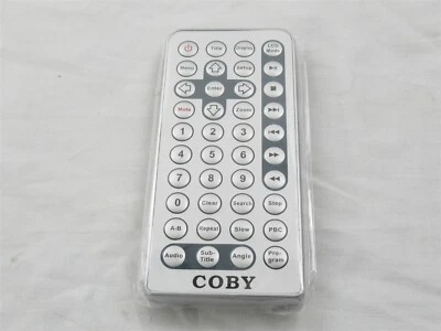 COBY JX2001D Remote Control For DVD Player Original Genuine Brand New  - Image 1 of 2