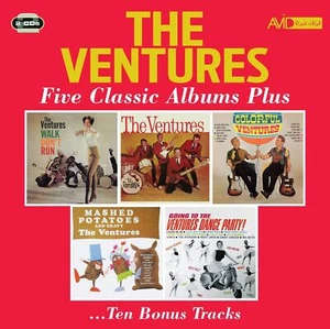 Five Classic Albums Plus Walk Dont Run The Ventures The Colorful Ventures Mas - Picture 1 of 2