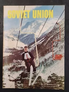 SOVIET UNION TODAY MAGAZINE VINTAGE FEB 1964 COLD WAR LOOK BEHIND THE CURTAIN VF - Picture 1 of 6