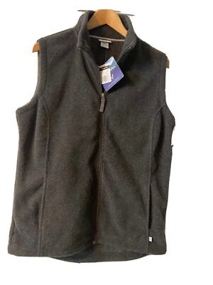 NWT Ski Stop White Sierra Pioneer Women’s Vest Charcoal Heather Size XL - Imagem 1 de 4