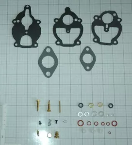 WISCONSIN VD, VE, VE-4, VF-4, VF-4D ENGINES ZENITH MODEL 1 BARREL CARB KIT 4CYL - Imagen 1 de 1