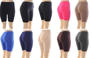 Women seamless bike shorts underdress shorts gym fitness one size, W1342W - Picture 1 of 26