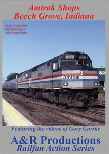 Amtrak Repair Shops Beech Grove Indiana DVD A&R railroad video NEW - Picture 1 of 1