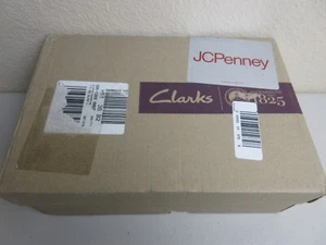 Clarks Channing Enna Women's Black Leather Slip On Shoes Size 7.5 M (New) - Picture 1 of 9