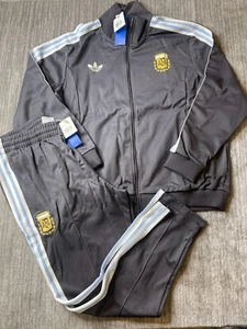 Adidas Beckenbauer Trainingsanzug Herren 2XL Argentinien Fußball Futbol Navy Blau Messi - Bild 1 von 22