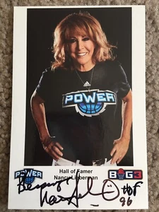 Nancy Lieberman Olympic SIlver Basketball Detroit Shock Signed Autographed Photo - Picture 1 of 1