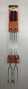 "Mr. Bar-B-Q" 2Pc Extendable Cooking Forks Smores, Hot Dogs, Campfire - Picture 1 of 6