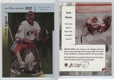 2003-04 In the Game-Used Signature Series Gold Spring Expo /10 Kevin Weekes #82