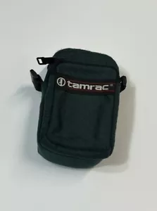 Vintage Tamrac Kamera Reise Schulter- oder Gürteltasche Träger HERGESTELLT IN DEN USA grün - Bild 1 von 6