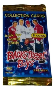 Lote de 20 paquetes de tarjetas coleccionables de Backstreet Boys BSB Mundicromo - Imagen 1 de 2