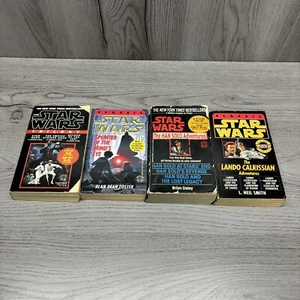 STAR WARS Classics 4 Book PB Lot: 1st Trilogy/Splinter/Han & Lando Moderate Wear - Picture 1 of 20